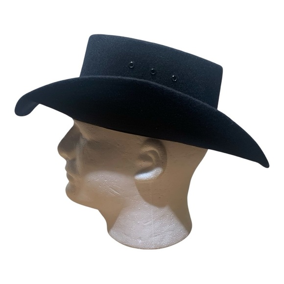 Women’s Classic Pigalle Felt Western Core Hat Sz 6 7/8 - Picture 2 of 8